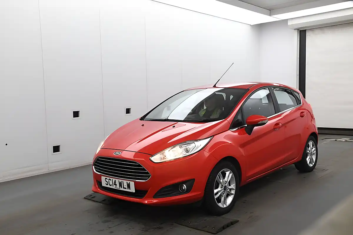 Used 2014 Ford Fiesta Zetec Red - Interior and Exterior details 6