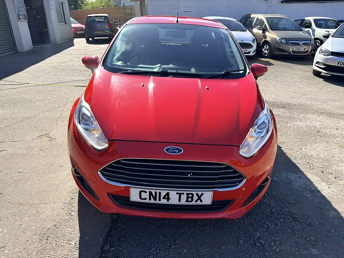 Used 2014 Ford Fiesta Zetec Red - Interior and Exterior details 2