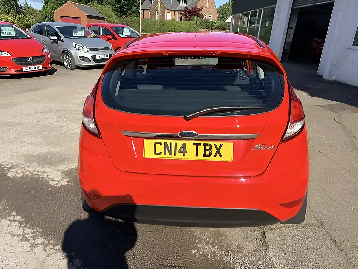 Used 2014 Ford Fiesta Zetec Red - Interior and Exterior details 8