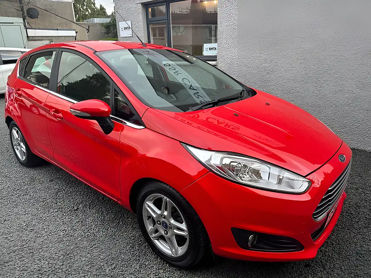 Used 2014 Ford Fiesta Zetec Red - Interior and Exterior details 2