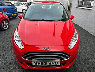 Used 2014 Ford Fiesta Zetec Red - Interior and Exterior details 3