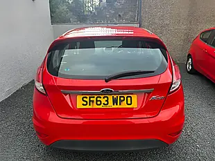 Used 2014 Ford Fiesta Zetec Red - Interior and Exterior details 6