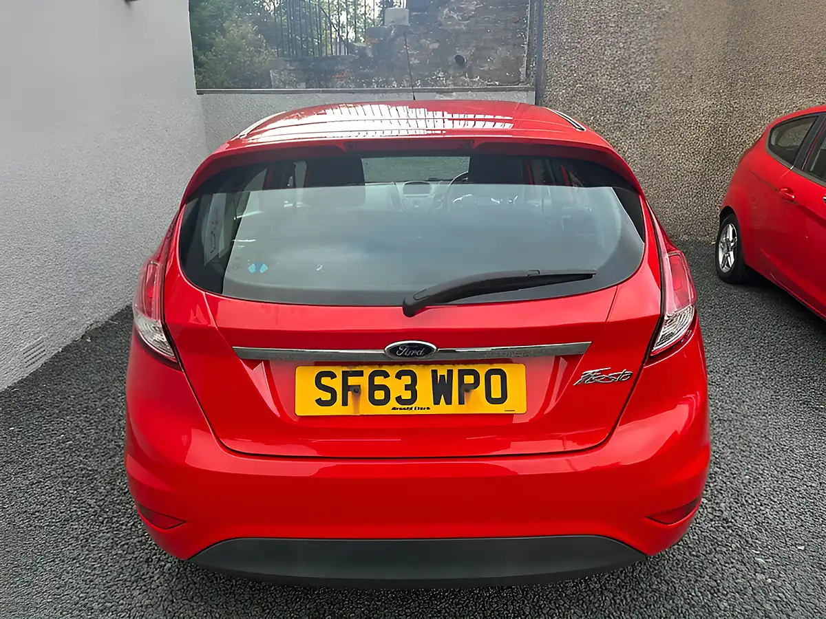 Used 2014 Ford Fiesta Zetec Red - Interior and Exterior details 6