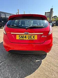 Used 2014 Ford Fiesta Zetec Red - Interior and Exterior details 14