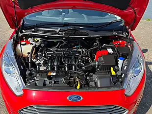 Used 2014 Ford Fiesta Zetec Red - Interior and Exterior details 2