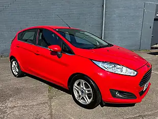 Used 2014 Ford Fiesta Zetec Red - Interior and Exterior details 8