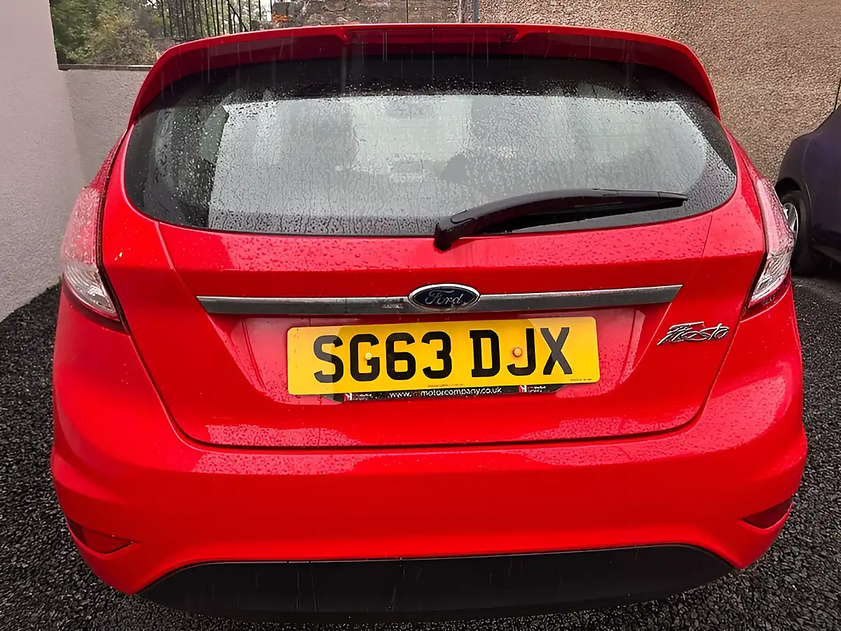 Used 2014 Ford Fiesta Zetec Red Metallic - Interior and Exterior details 6