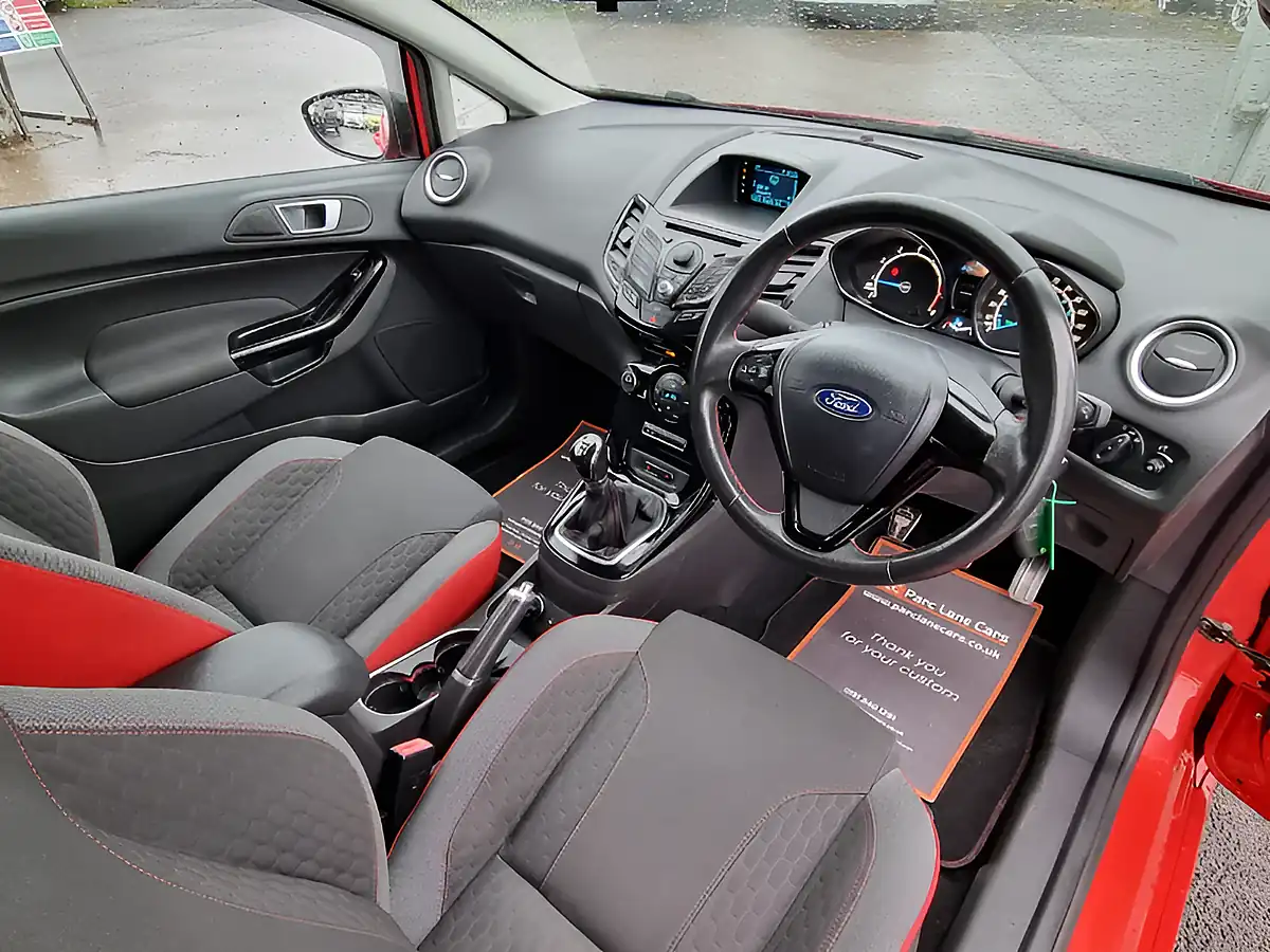 Used 2014 Ford Fiesta Zetec S Red Edition Red - Interior and Exterior details 9