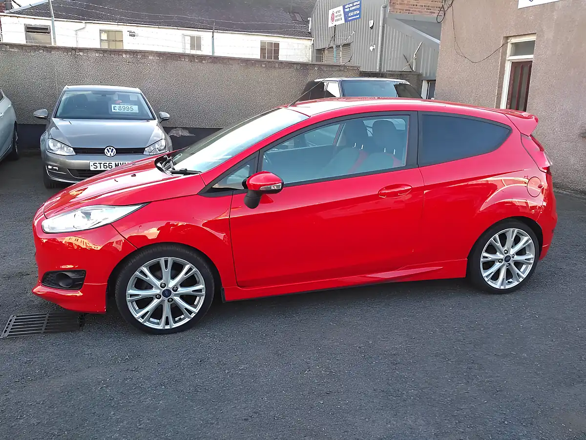 Used 2014 Ford Fiesta Zetec S Red - Interior and Exterior details 2