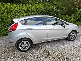Used 2014 Ford Fiesta Zetec Silver - Interior and Exterior details 5