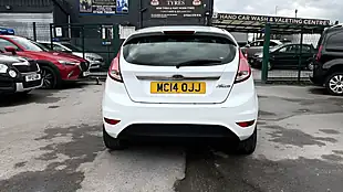 Used 2014 Ford Fiesta Zetec White - Interior and Exterior details 5