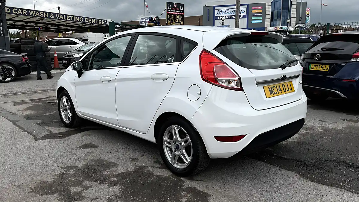 Used 2014 Ford Fiesta Zetec White - Interior and Exterior details 6