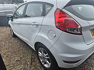 Used 2014 Ford Fiesta Zetec White - Interior and Exterior details 4