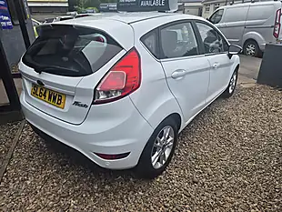 Used 2014 Ford Fiesta Zetec White - Interior and Exterior details 5