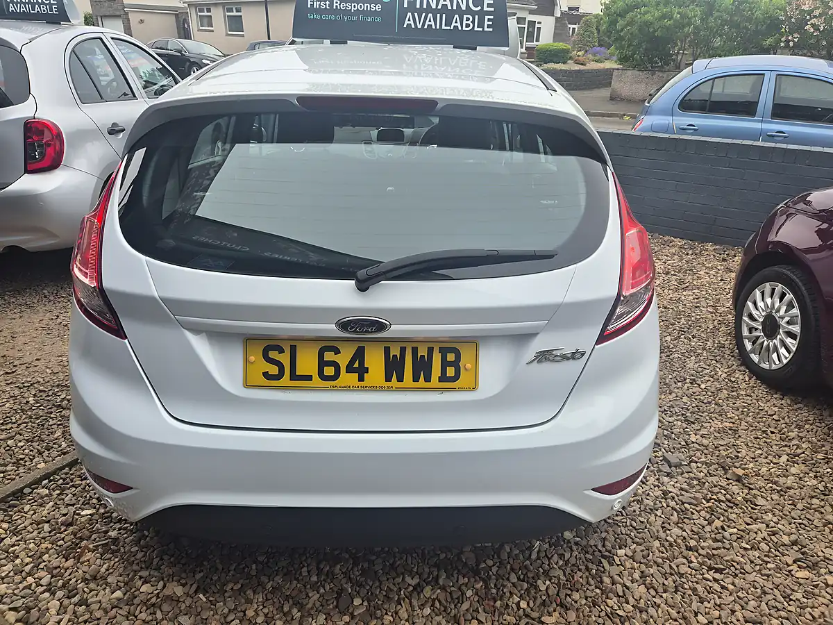 Used 2014 Ford Fiesta Zetec White - Interior and Exterior details 8