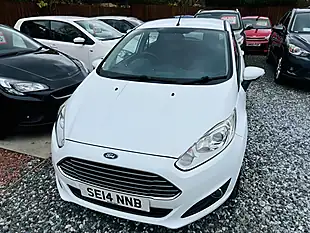 Used 2014 Ford Fiesta Zetec White - Interior and Exterior details 5