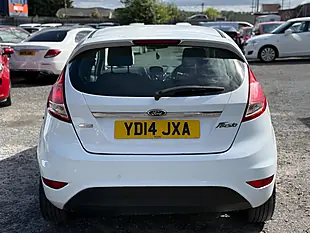 Used 2014 Ford Fiesta Zetec White - Interior and Exterior details 6