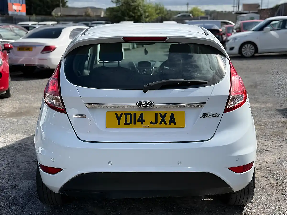 Used 2014 Ford Fiesta Zetec White - Interior and Exterior details 6