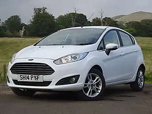 Used 2014 Ford Fiesta Zetec White - Interior and Exterior details 2