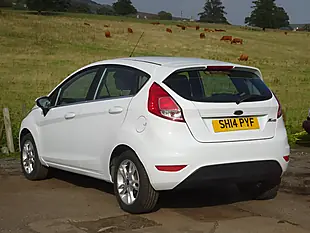 Used 2014 Ford Fiesta Zetec White - Interior and Exterior details 3