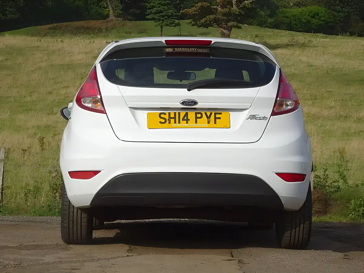 Used 2014 Ford Fiesta Zetec White - Interior and Exterior details 4