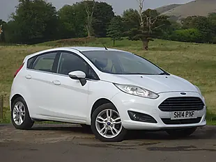 Used 2014 Ford Fiesta Zetec White - Interior and Exterior details 5