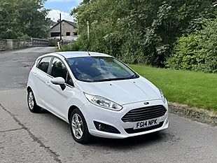 Used 2014 Ford Fiesta Zetec White - Interior and Exterior details 2