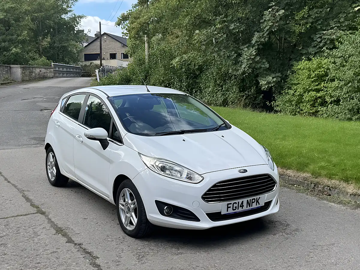 Used 2014 Ford Fiesta Zetec White - Interior and Exterior details 2