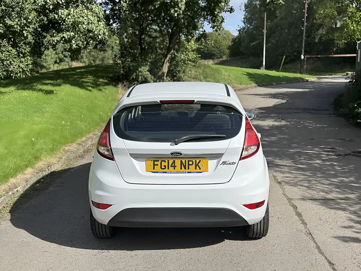 Used 2014 Ford Fiesta Zetec White - Interior and Exterior details 9
