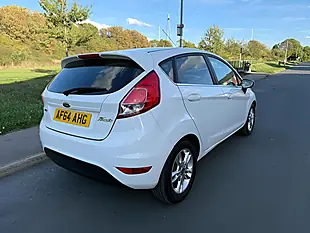 Used 2014 Ford Fiesta Zetec White - Interior and Exterior details 2