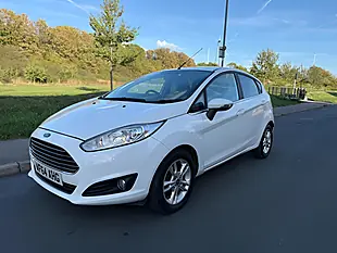 Used 2014 Ford Fiesta Zetec White - Interior and Exterior details 5