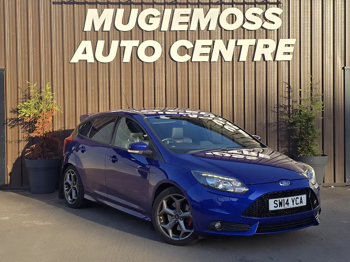 Used 2014 Ford Focus ST-3 Blue - Front View
