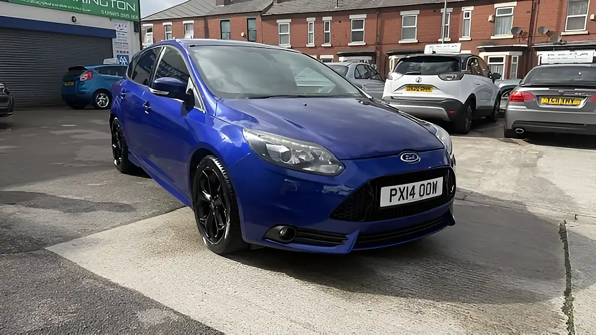 Used 2014 Ford Focus ST-3 ST Blue - Front View