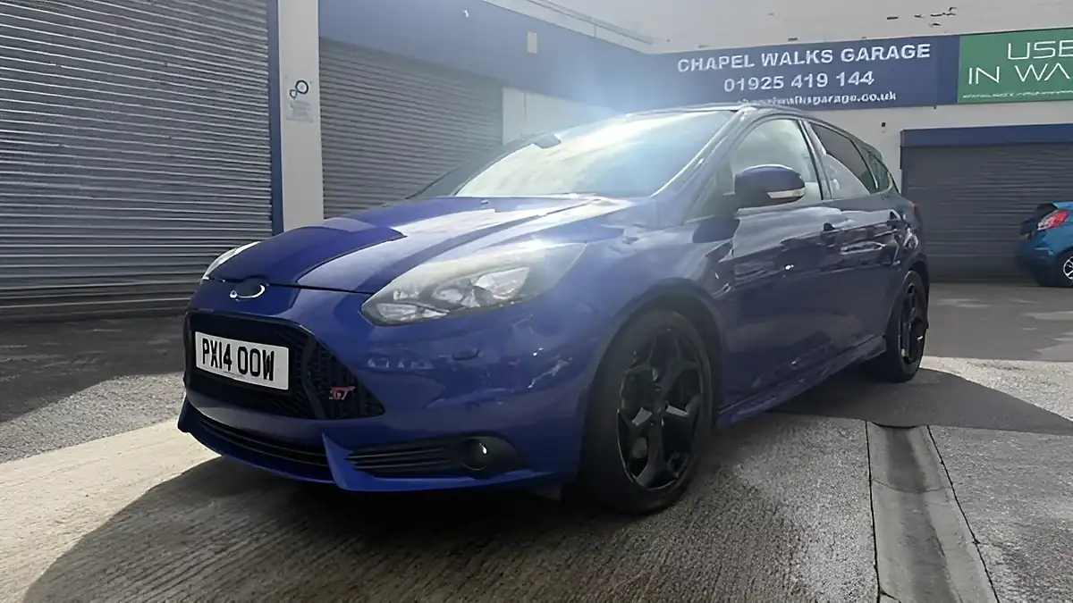 Used 2014 Ford Focus ST-3 ST Blue - Interior and Exterior details 2