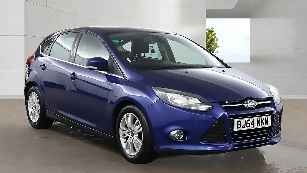 Used 2014 Ford Focus Titanium Navigator Blue - Front View