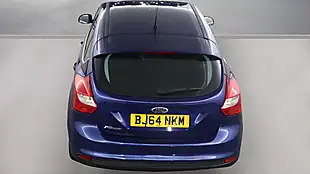 Used 2014 Ford Focus Titanium Navigator Blue - Interior and Exterior details 5