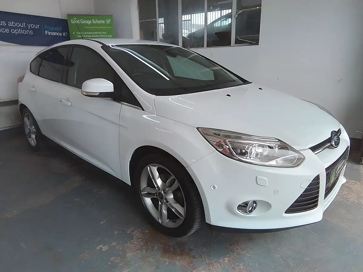 Used 2014 Ford Focus Titanium X White - Interior and Exterior details 2