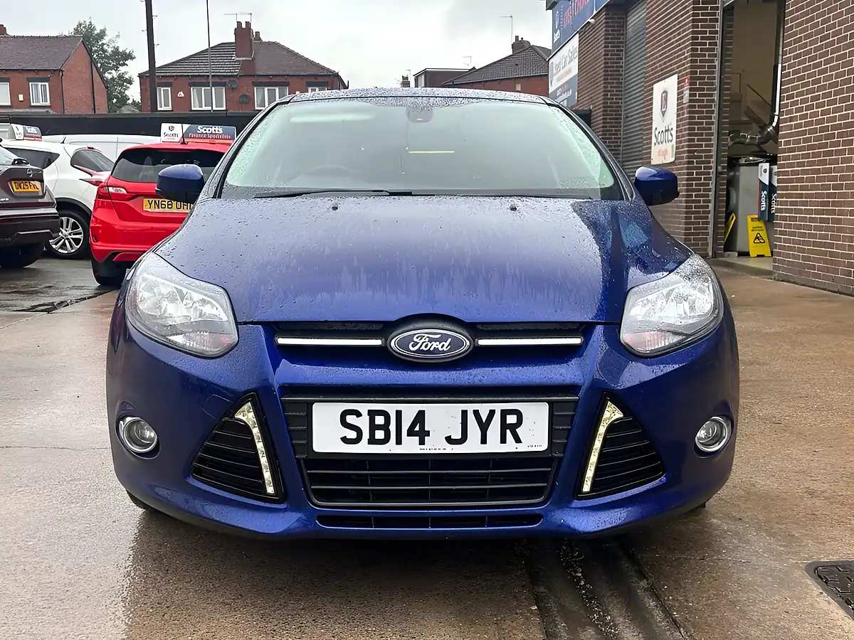 Used 2014 Ford Focus Zetec Blue - Interior and Exterior details 2