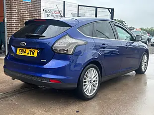 Used 2014 Ford Focus Zetec Blue - Interior and Exterior details 7