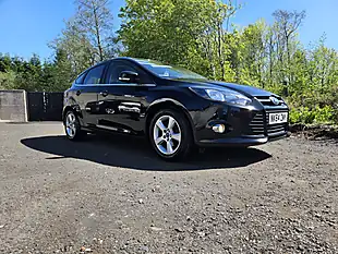 Used 2014 Ford Focus Zetec Navigator Black - Interior and Exterior details 5