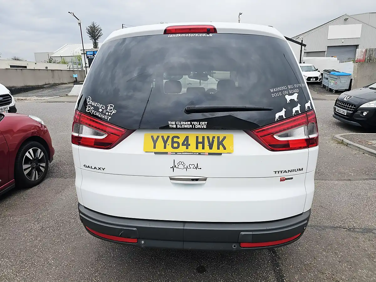 Used 2014 Ford Galaxy Titanium White - Interior and Exterior details 4