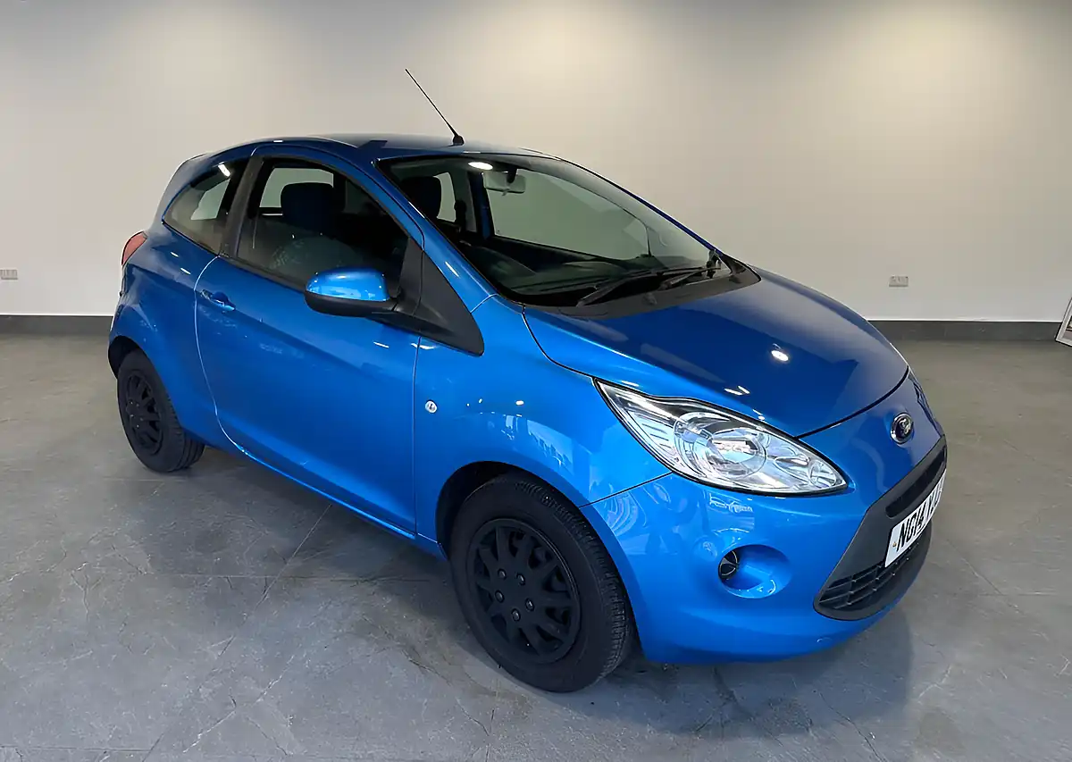 Used 2014 Ford Ka Edge Blue - Front View