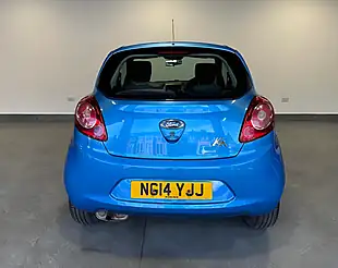 Used 2014 Ford Ka Edge Blue - Interior and Exterior details 4
