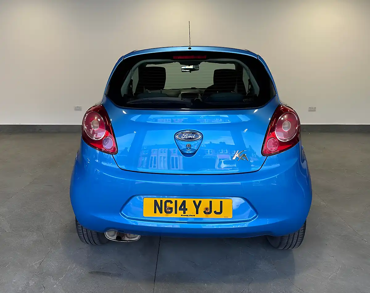 Used 2014 Ford Ka Edge Blue - Interior and Exterior details 4