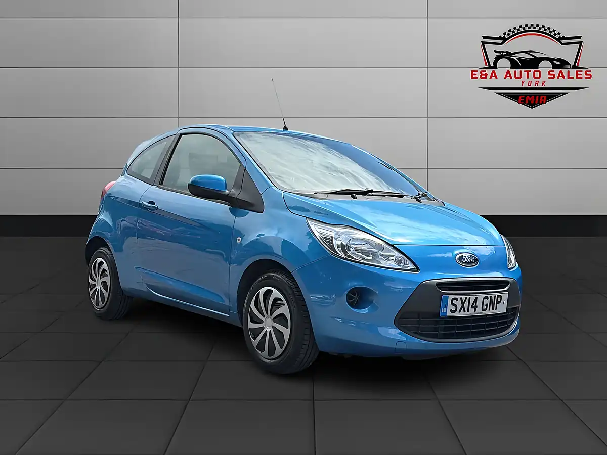 Used 2014 Ford Ka Edge Blue - Front View