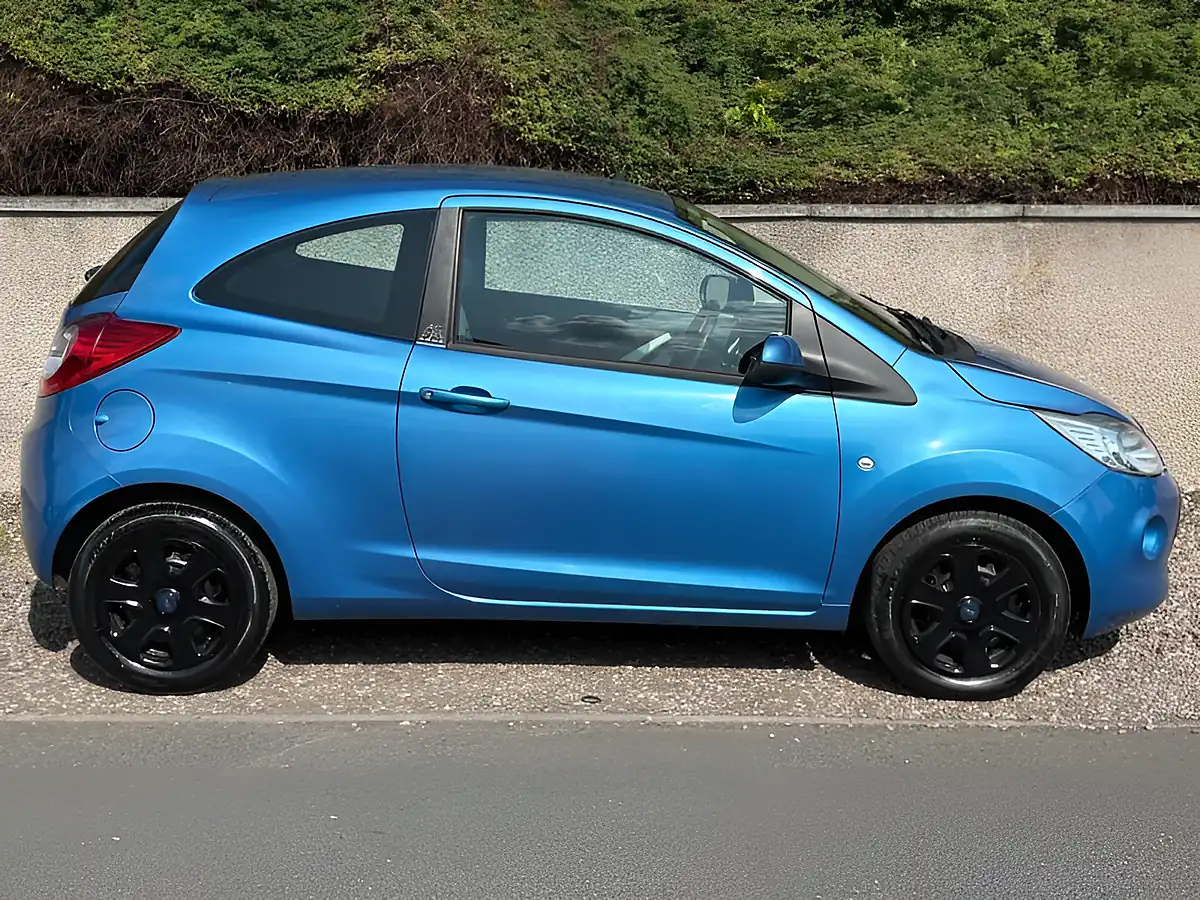 Used 2014 Ford Ka Edge Blue - Interior and Exterior details 2