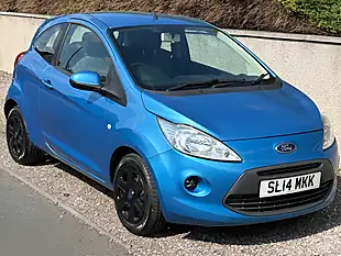 Used 2014 Ford Ka Edge Blue - Interior and Exterior details 4