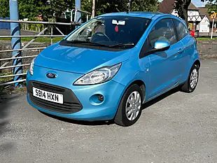 Used 2014 Ford Ka Edge Blue - Interior and Exterior details 2