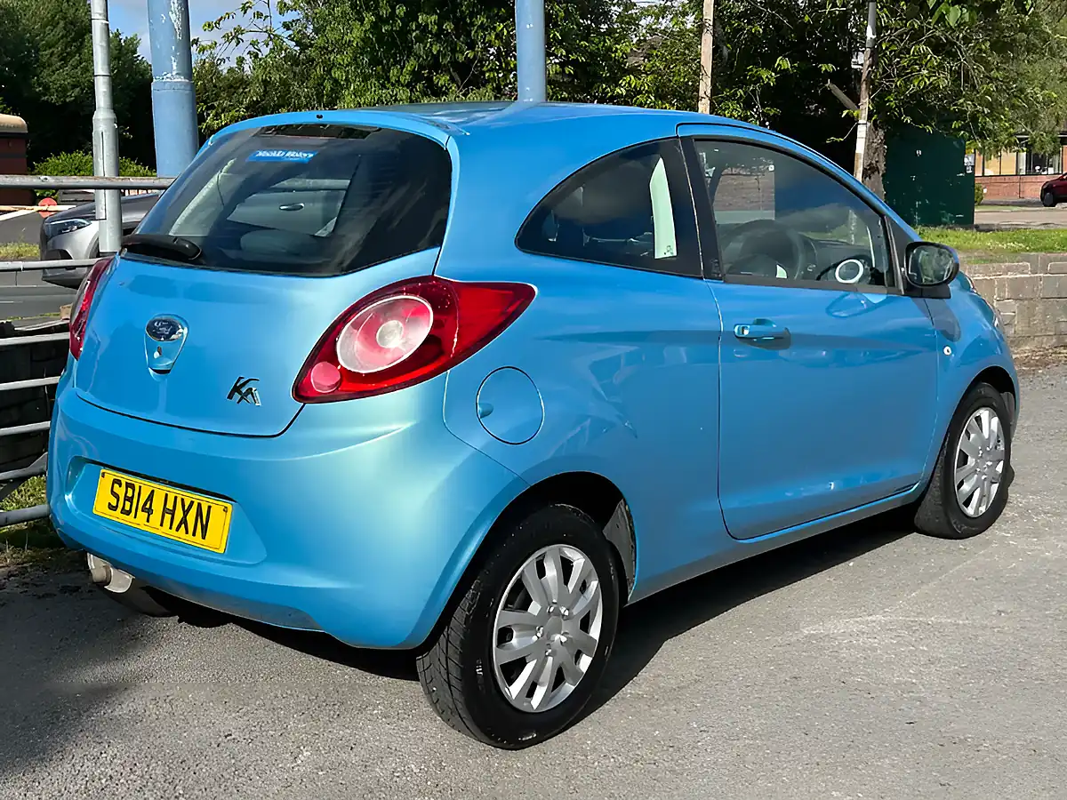 Used 2014 Ford Ka Edge Blue - Interior and Exterior details 4