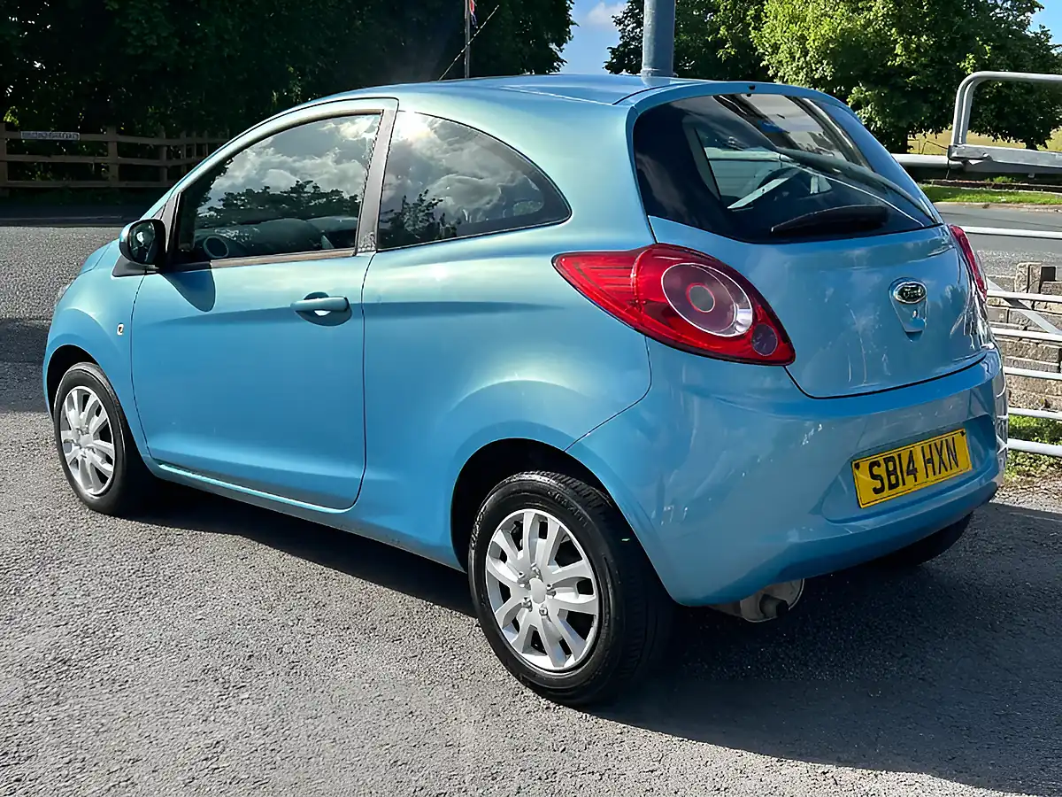 Used 2014 Ford Ka Edge Blue - Interior and Exterior details 5